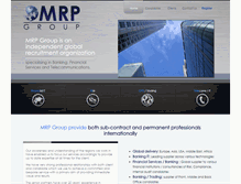 Tablet Screenshot of mrpgrp.com